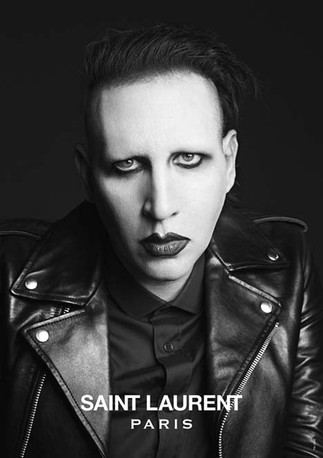 Marilyn Manson Saint Laurent Music Project